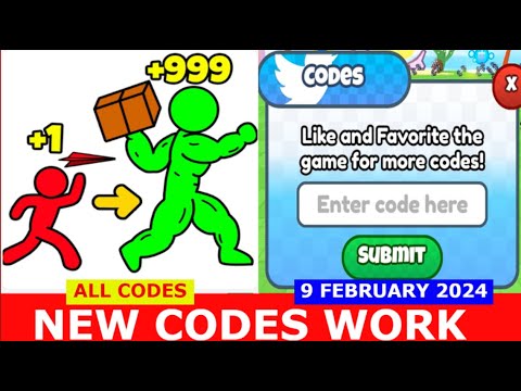 *NEW UPDATE CODES* Muscle Throw [FREE ITEM] ROBLOX ALL CODES FEBRUARY 9, 2024