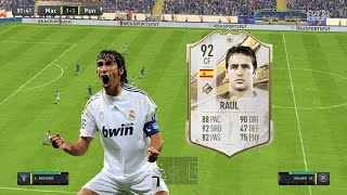 FIFA 23: 92 PRIME ICON RAUL GONZALEZ REVIEW - FINISHING MASTERCLASS - FIFA 23 ULTIMATE TEAM