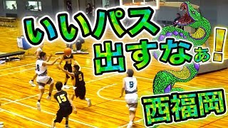 いいパス出すなぁぁ!!【全中2017優勝の西福岡中学校 #8 森永 歩夢(2年生/167cm)】全関西中学生大会☆まぐコレ(NO.161)