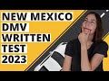 New Mexico DMV Written Test 2023 (60 Questions with Explained Answers)