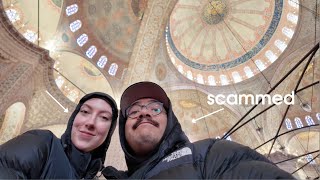 scammed at the blue mosque | first days in istanbul