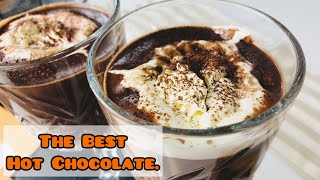 How to make hot chocolate.|| Only 5 minutes!Hot chocolate recipe.|| Christmas hot chocolate.