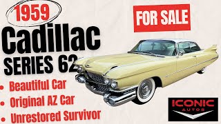 1959 Cadillac Series 62 Coupe - Amazing Survivor - AZ Car - Same Owner for 40 Years - SOLD!