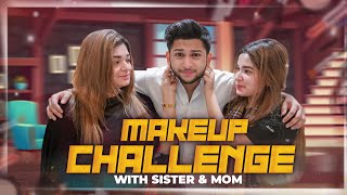 Makeup Challenge With Sister And Mom | Tawhid Afridi | Gold iPhone | Vlog 88