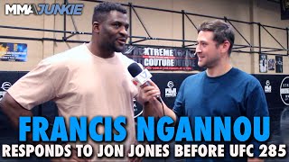 Francis Ngannou Responds To Jon Jones Before UFC 285, Says He Has 'Multiple Personalities'