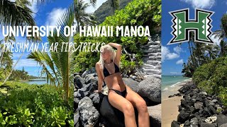 UH MANOA! Tips for Freshman Year!