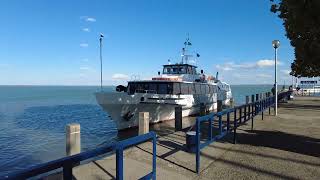 Alsóörs harbour - Balaton 2022 - Hungary [4k Ultra HD 60fps ]