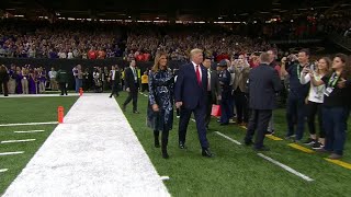 ‘Four More Years’; President Trump cheered loudly at College Football National Championship