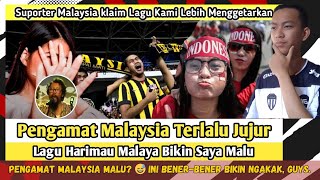 PENGAMAT MALAYSIA MALU USAI LAGU 'HARIMAU MALAYA' DIBANDINGKAN DENGAN INDONESIA // REACTION 🇮🇩