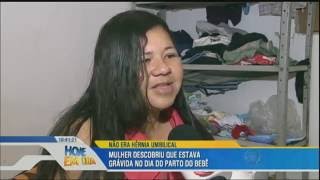 Mulher descobre que está grávida no dia do parto