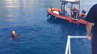 CRASAR Marine Mass Casualty Exercise Refugee Drownings with Italian Coast Guard and ISME