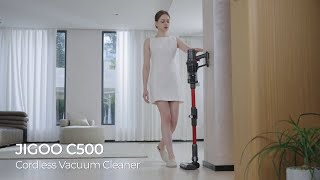 JIGOO C500 Cordless Vacuum: Ultimate Cleaning Power