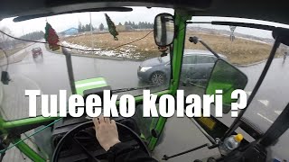 Deutzilla ajelua - Autot sekoilee liikenteessä