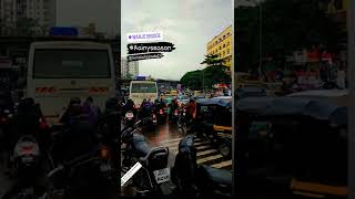 Rainy season pune warje bridge