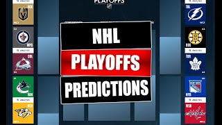 2024 NHL Stanley Cup Playoffs Complete Bracket Preview and Predictions!