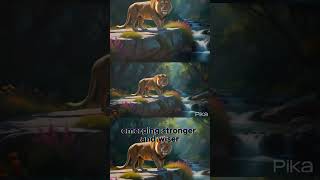 The Story Of The Lion and The Tiger - Part 6 buddhismteachings #shorts