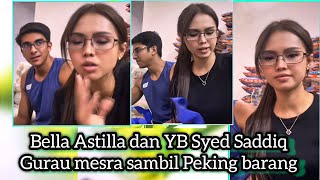 Bella Astilla dan YB Syed Saddiq Peking barang untuk beri kepada 200 org susah .sama sepadan, #fyp