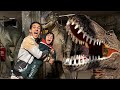 Dinosaur Eating My Little Brother 😭|| Ak Ultra Jungle Mein Phas Gaya 😨|| Dino Valley Vlog ||