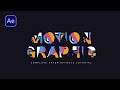After Effects Tutorial: Creative Text Animation in After Effects | No Plugins