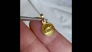 Gold Ancient Greek Trireme Ship Pendant  14K - Χρυσό μενταγιόν Τριήρης K14 - PDP838-14Y