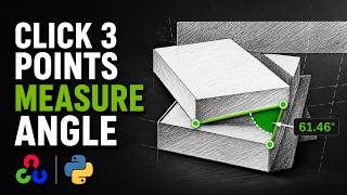 Click 3 Points & Measure Angle Using OpenCV | Python Tutorial