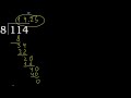 divide 114 by 8 decimal result . division with 1 digit divisors . how to do