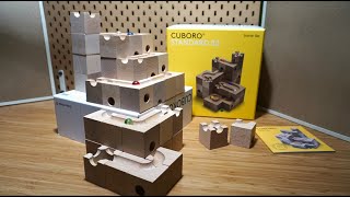 Cuboro STANDARD 50 - marble run - unboxing and review