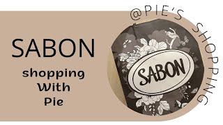 SABON 開箱 第一次靠櫃就敗家＠＠