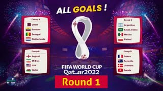 #fifa FIFA World Cup Qatar - All Goals and Extended Highlights | Round 1 | Football Goals 4K