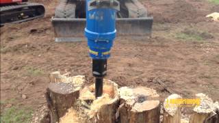 Auger Torque Stump Planer