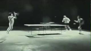 Bruce Lee - Ping Pong with Nunchucks "AMAZING" [HD]