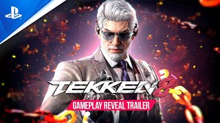 TEKKEN 8 - Trailer de révélation \u0026 de gameplay de Victor Chevalier (doublé par Vincent Cassel) | PS5