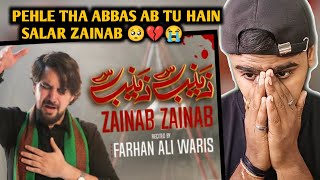 Indian Reacts To Zainab Zainab - Farhan Ali Waris | Muharram Noha 2022 | Indian Boy Reactions !!