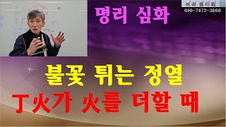 #명리심화-정열의 불꽃 丁火가 화기를 더할 때