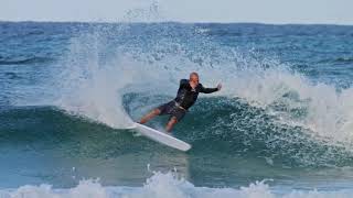 Kelly Slater And His '5-Fin' Webber At D-Bah