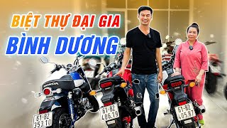 Tiết Cương ghé biệt thự toàn xe của bà chị đại gia Bình Dương