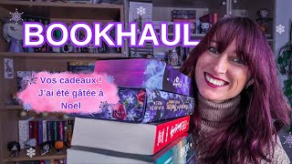 BOOKHAUL Décembre 2024 📚 J'ai reçu beaucoup de cadeaux !!! MERCI ❤️✨