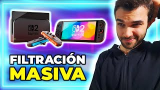 ¡FILTRACIÓN MASIVA SOBRE NINTENDO SWITCH 2! | Imágenes, vídeos, juegos listados y más...