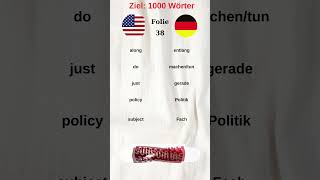 1000 Wörter lernen Folie 38 #deutsch #a1 #b1 ( Deutsch Lernen )
