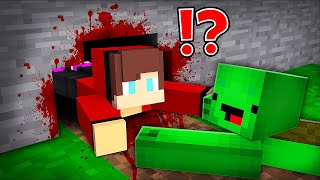 Why JJ was KIDNAPPED in SCARY CAVE in Minecraft Challenge - Maizen