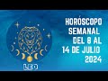 Leo Horóscopo semanal del 8 al 14 de Julio 2024