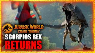 WILL THE SCORPIOS REX RETURN IN JURASSIC WORLD CHAOS THEORY?