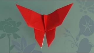 Como fazer uma Borboleta de papel, origami