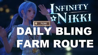 [Infinity Nikki] Daily Bling Farm Route