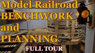 Model Railroad Benchwork, Planning, and a Tour. ACHB 1-3