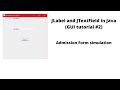 JLabel & JTextField in Java (GUI tutorial #2) | Codesimplified