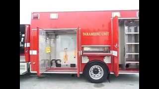 2004 Freightliner M-2 American La France Medic Master  Crew Cab High Top Medium Duty Ambulance