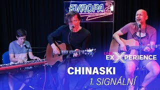 CHINASKI - 1. signální (live @ radio Evropa 2)