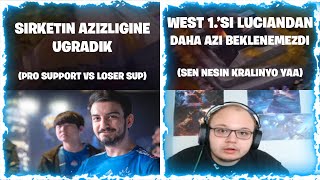 ŞİRKET TARAFINDAN ATANAN REZİL BİR SUPPORT? l BU ADAMIN LUCİANI ÇOK SAĞLAM! - LoL Yayın Anları 40