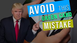 🚨 Applying for a Green Card? Avoid This Common Mistake! 🚨